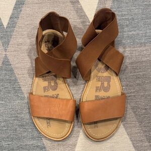 Sorel Brown Sandals